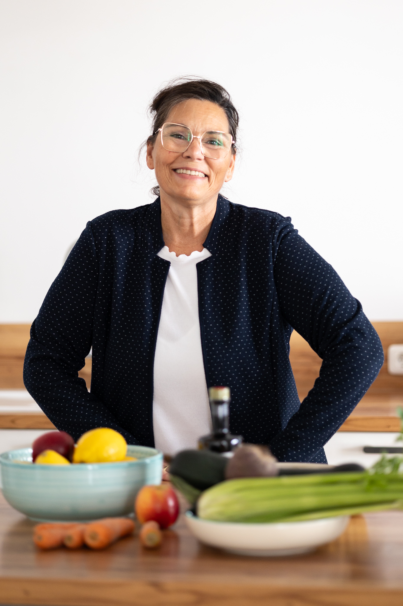 Barbara Stratmann in ihrer Küche